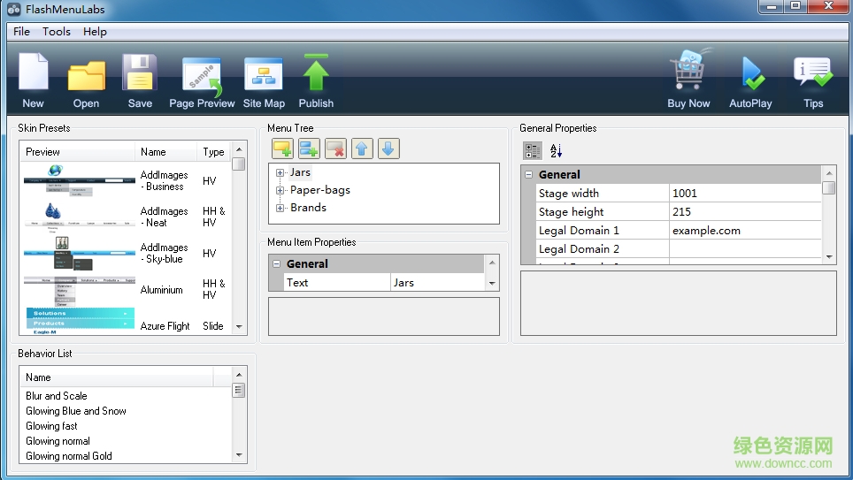 Flash Menu Labs