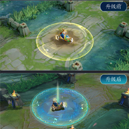 王者荣耀蔡文姬繁星吟游升级后特效好看吗