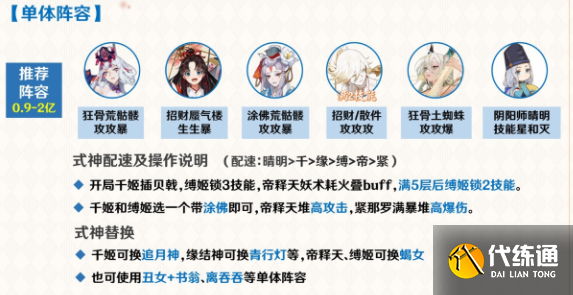 阴阳师天魔归来阵容搭配推荐一览